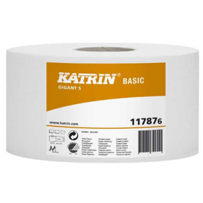 Toiletpapir Jumbo Katrin Basic S (12 ruller)