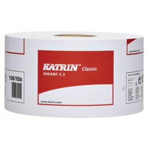 Toiletpapir Jumbo Katrin Classic S (12 ruller)