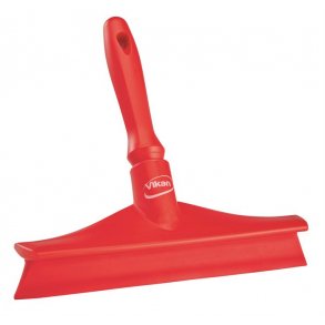 Vikan Ultrahygiejnisk hndskraber m/mini skaft, 245 mm, Rd 71254