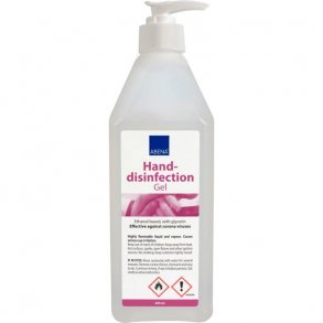 Abena Hnddesinfektion 85% gel med pumpe 600 ml.