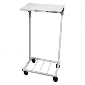 Affaldsstativ 100 liter med lg, hvid