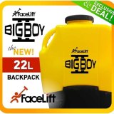 FaceLift Big Boy Rentvands Rygtank, 22 liter