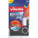 Vileda Stlsvamp Glitzi Power Inox - 2 stk/pk.