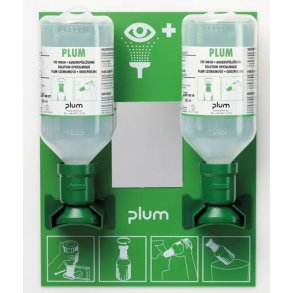 Plum jenskyllestation m/ 2 flasker