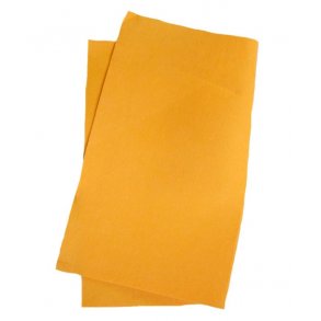 Gulvklud, orange 50 x 60 cm.