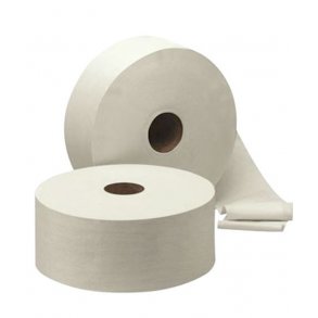 Toiletpapir Jumbo Mini, 2-lags 160 meter (12 ruller)