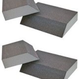 Slibeklods med skr kant