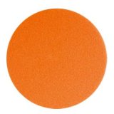 W8 polerpude m/ velcro, orange, 160 mm