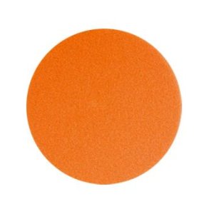 W8 polerpude m/ velcro, orange, 160 mm