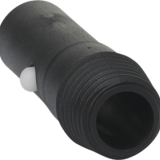 Vikan Adapter, fra click til gevind, Sort - 380900