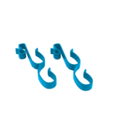 Moerman dobbeltholder til spand