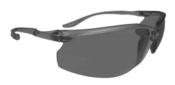 Sikkerhedsbrille - klar/røgfarvet