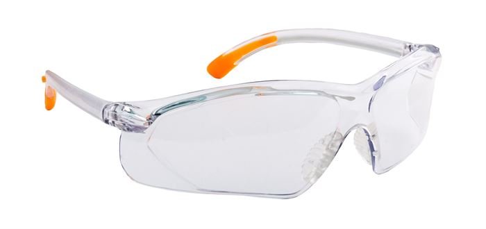 Sikkerhedsbrille - klar/røgfarvet