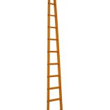 Stigetop 10 trins glasfiber (stabelstige)