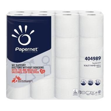 Toiletpapir 3-lags nyfiber 32rl. 27,5 meter 404989