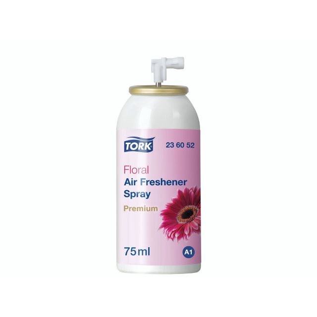 Tork A1 Airfreshener spray Aerosol / blomst, 75 ml. - 236052