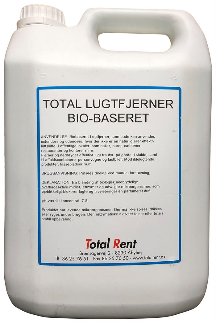 Total Lugtfjerner Bio-baseret 5 l.
